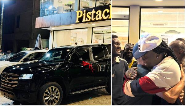 Stonebwoy Reveals Surprise Land Cruiser Gift Came From Stranger He Had Never Met