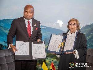 Ghana and Colombia Seal Landmark Agreement to Boost Trade and Cooperation