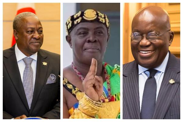 VIDEO: Dormaahene reveals two positive things about Akufo-Addo to Mahama