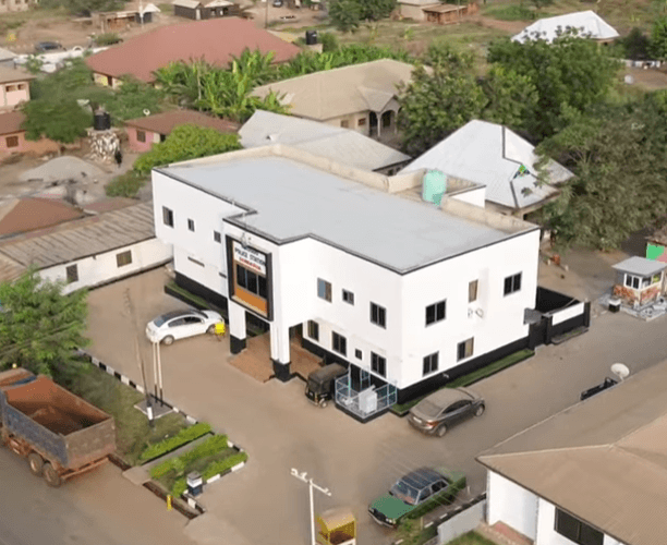 WATCH: Nana Ayebiafo Jnana Transforms Dumasua Village in Bono Region with CCTV, Free Wi-Fi and Modern Police Station