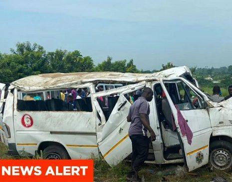 At Least 15 Dead in Ford Transit and Ambulance Collision on Kumasi–Sunyani Highway