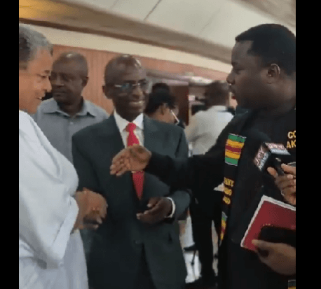 WATCH: Asiedu Nketiah Critiques Ntim Fordjour Over Cocoa Pod Display at 2026 SONA