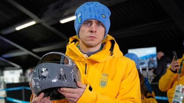 Ukrainian Athlete Banned for Wearing Helmet Honouring Fallen Soldiers