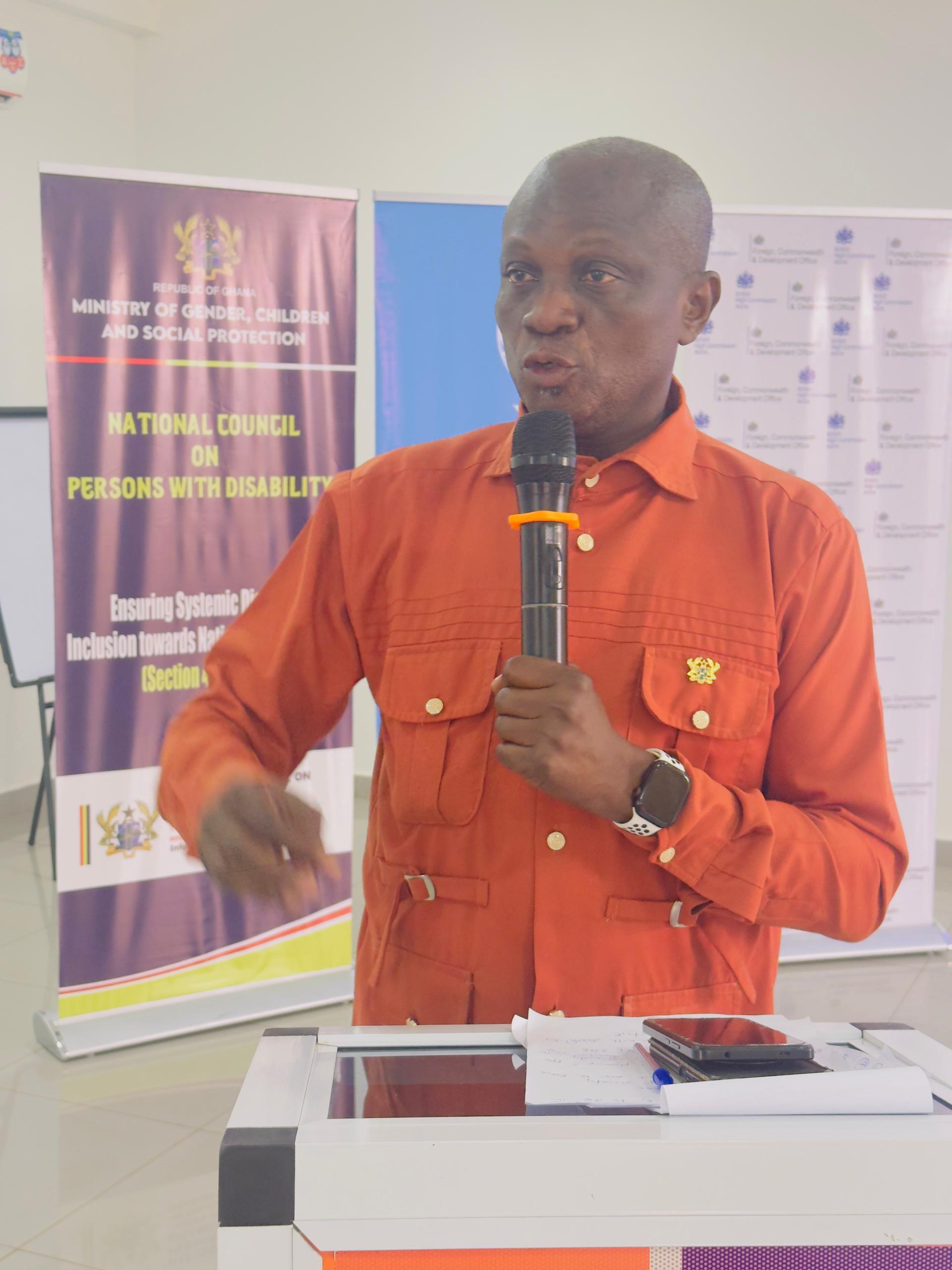 Ahafo NADMO Director Demands Disability Inclusion in Infrastructure and Disaster Risk Planning