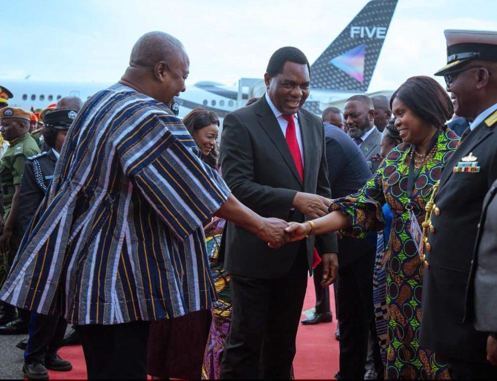 Ghanaians and Zambians Clash Online Over President Mahama’s Outfit