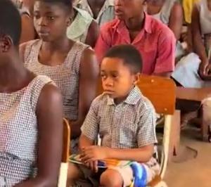 Confident SHS Student Steals Hearts in Baglo Ridge Community