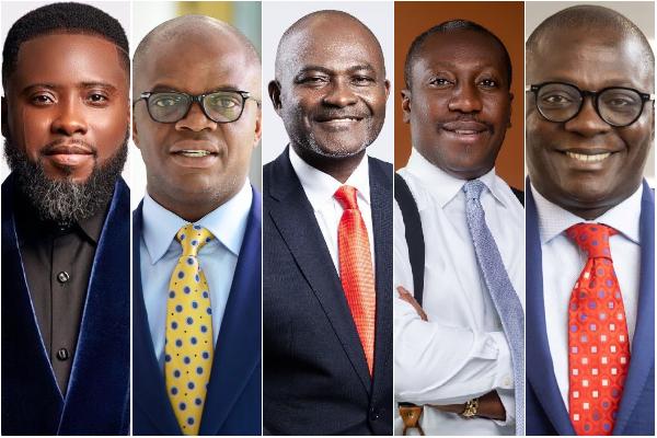 Four Candidates Surprise Kennedy Agyapong in NPP 2026 Presidential Primaries