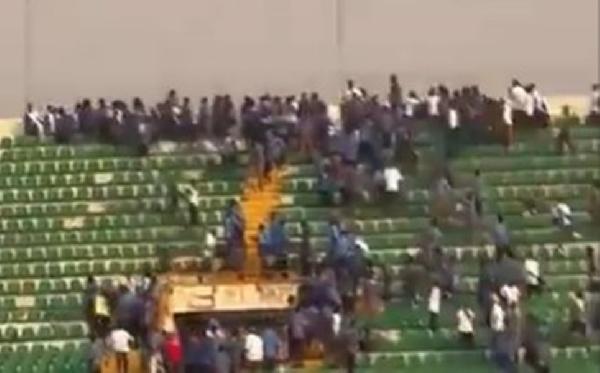 SHS Students Clash During Inter-Schools Competition, Damage Seats at Baba Yara Stadium