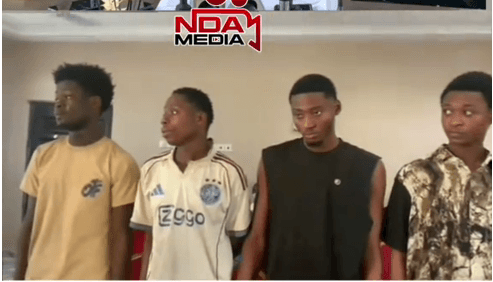 VIDEO: Police Arrest Notorious Gang Linked to Robbery and Sexual Assault of Women in Ashanti South